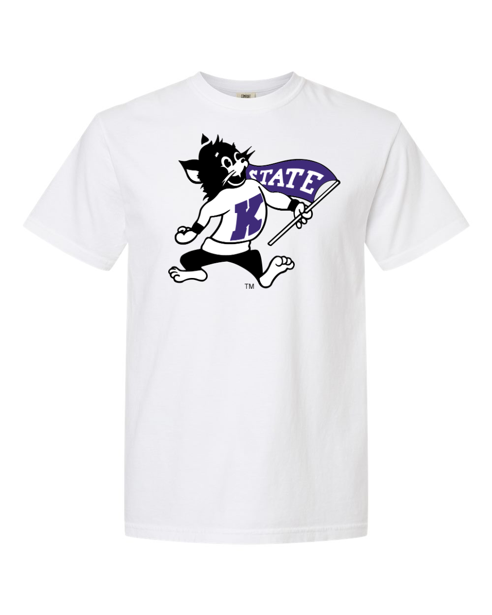Comfort Colors Unisex Garment-Dyed Heavyweight T-Shirt White front mockup