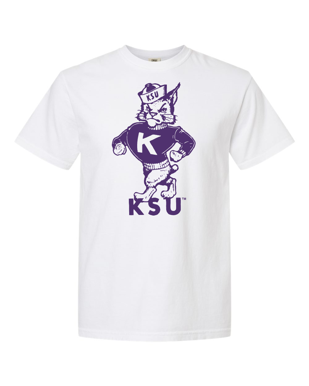 Comfort Colors Unisex Garment-Dyed Heavyweight T-Shirt White front mockup