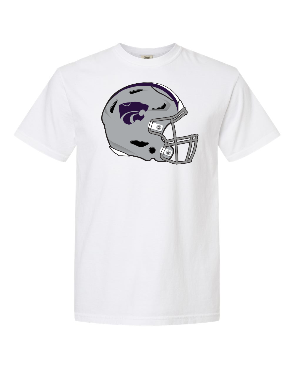 Comfort Colors Unisex Garment-Dyed Heavyweight T-Shirt White front mockup