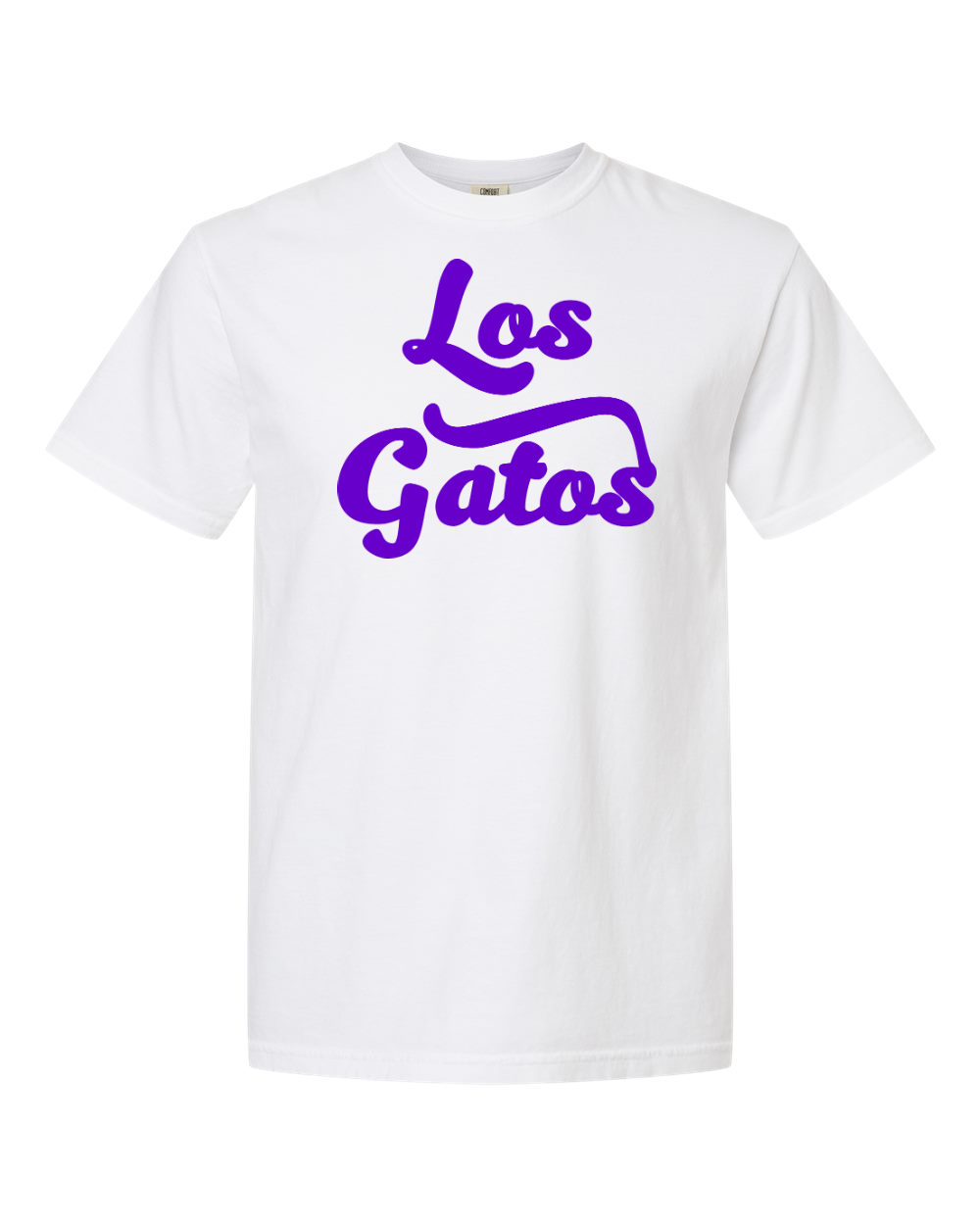 Comfort Colors Unisex Garment-Dyed Heavyweight T-Shirt White front mockup