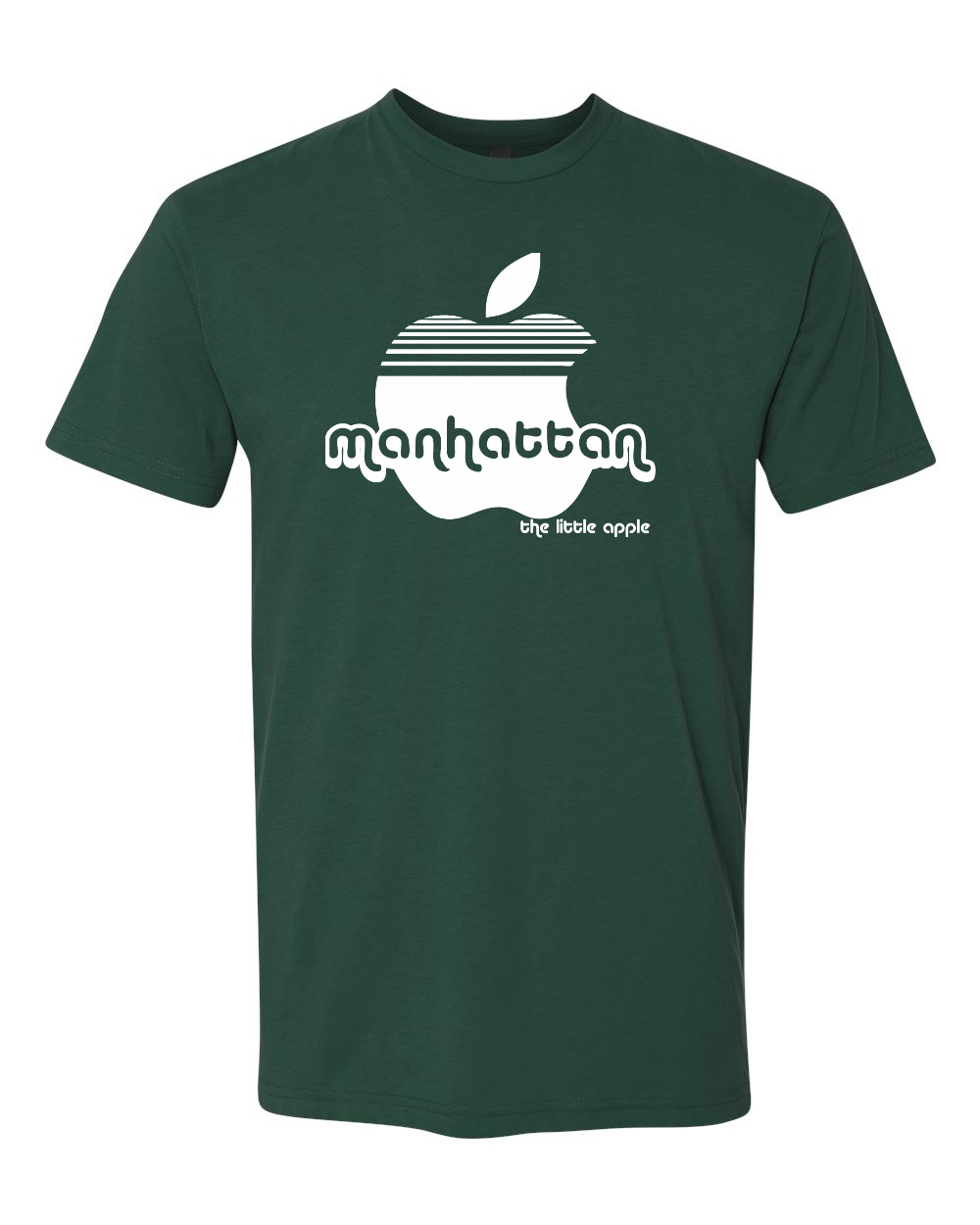 Next Level Unisex Cotton T-Shirt Forest Green front mockup