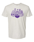 Next Level Unisex Cotton T-Shirt Oatmeal front mockup