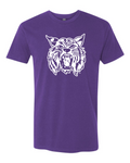 Next Level Unisex Cotton T-Shirt Purple Rush front mockup
