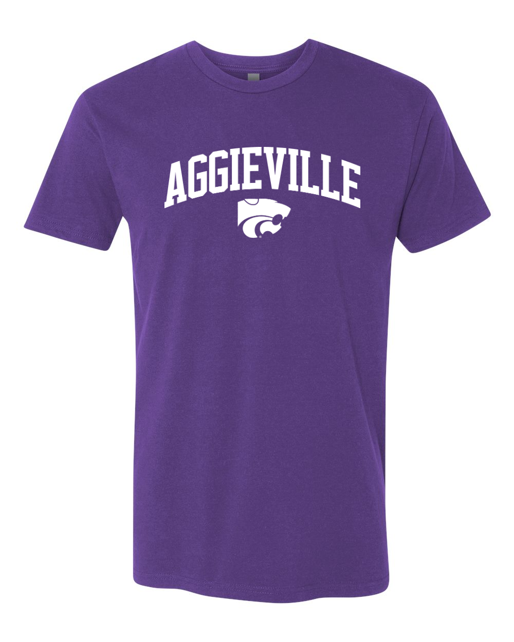 Next Level Unisex Cotton T-Shirt Purple Rush front mockup