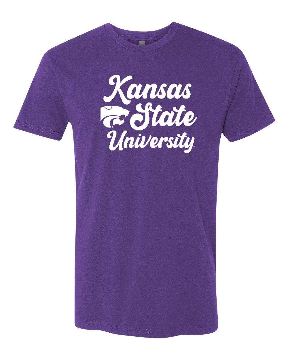 Next Level Unisex Cotton T-Shirt Purple Rush front mockup