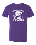 Next Level Unisex Cotton T-Shirt Purple Rush front mockup