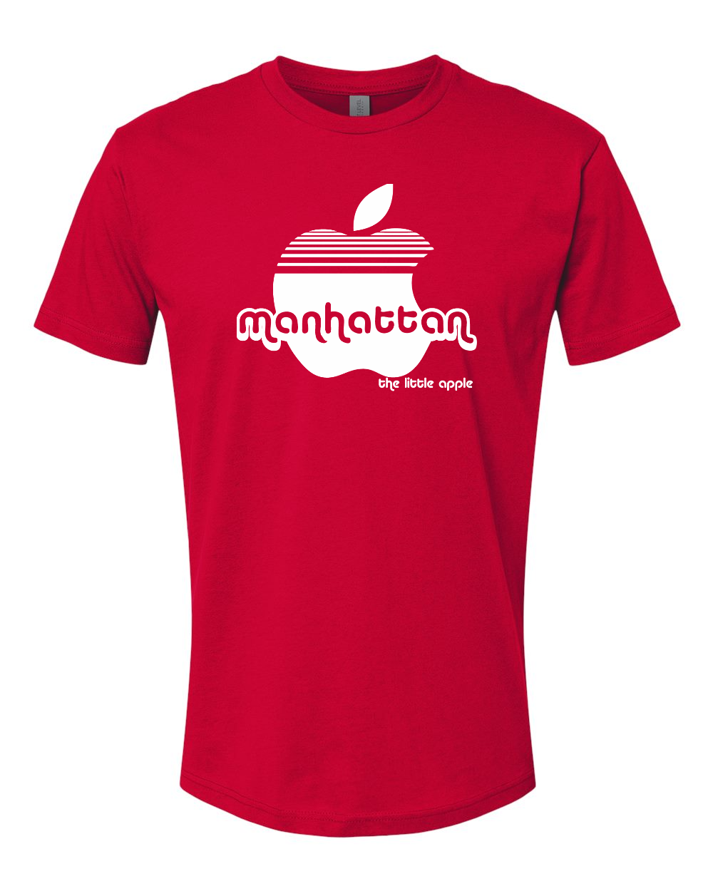 Next Level Unisex Cotton T-Shirt Red front mockup