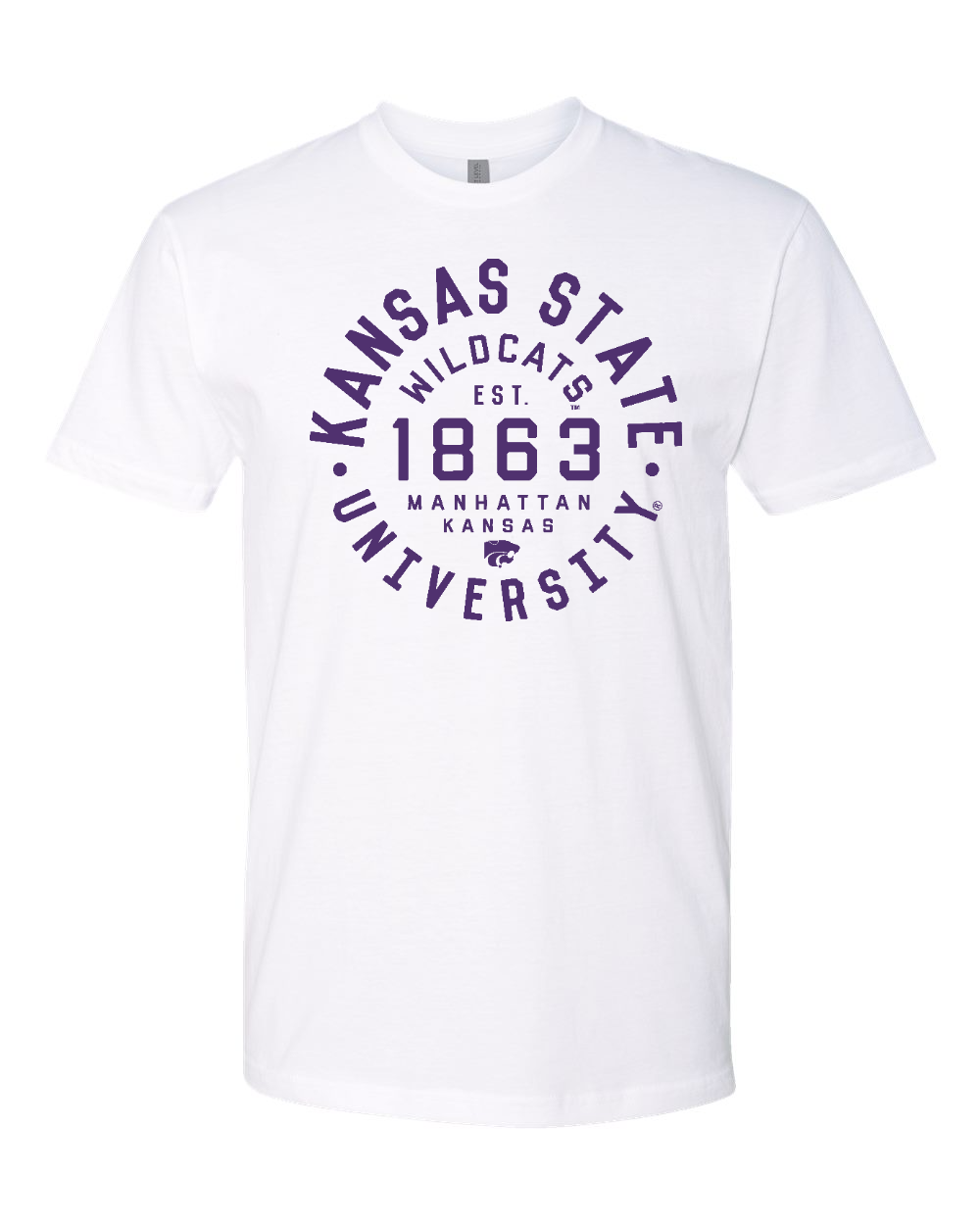Next Level Unisex Cotton T-Shirt White front mockup