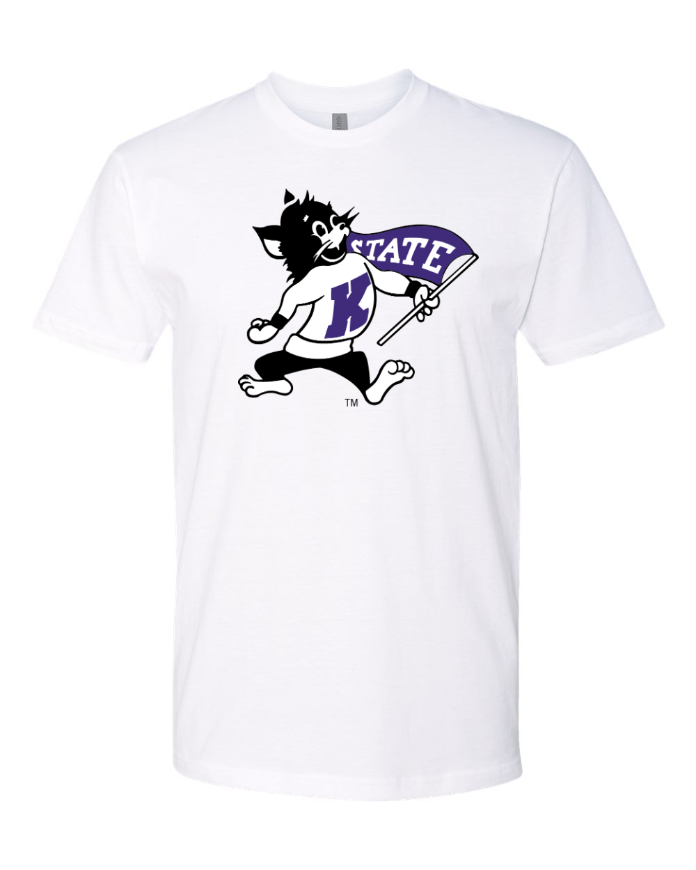 Next Level Unisex Cotton T-Shirt White front mockup