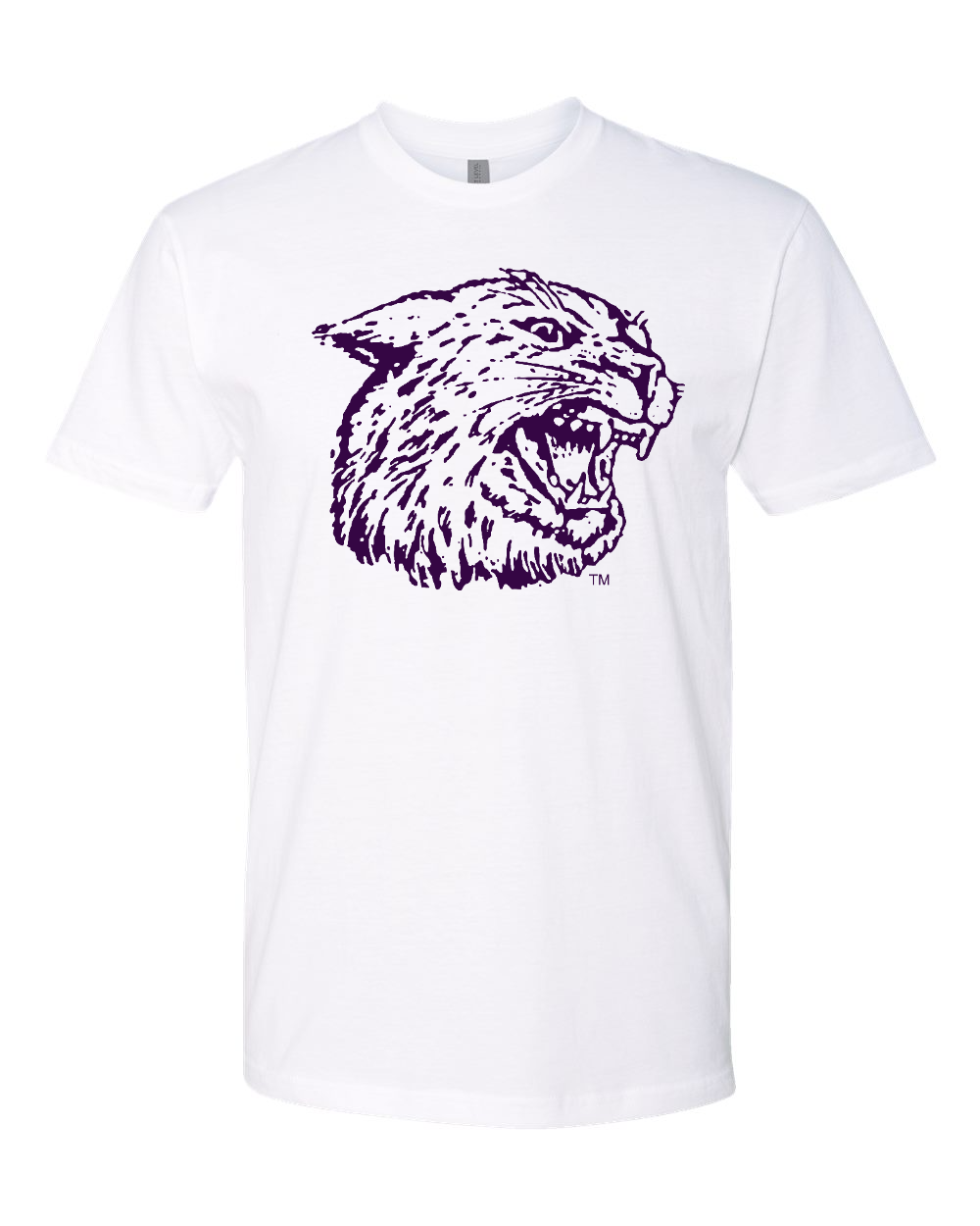 Next Level Unisex Cotton T-Shirt White front mockup
