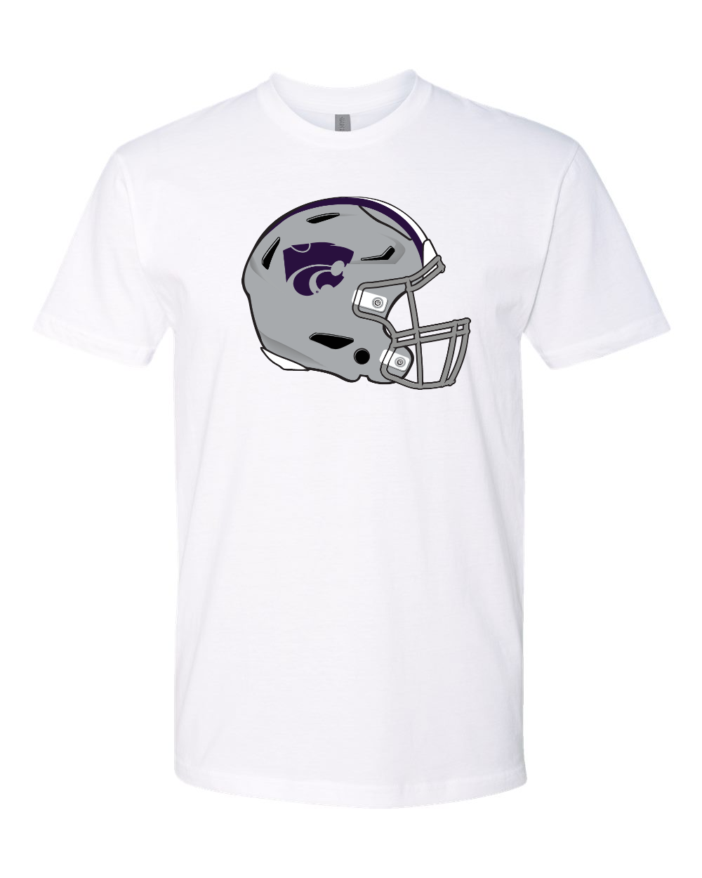 Next Level Unisex Cotton T-Shirt White front mockup