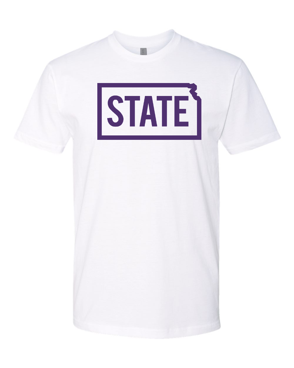 Next Level Unisex Cotton T-Shirt White front mockup