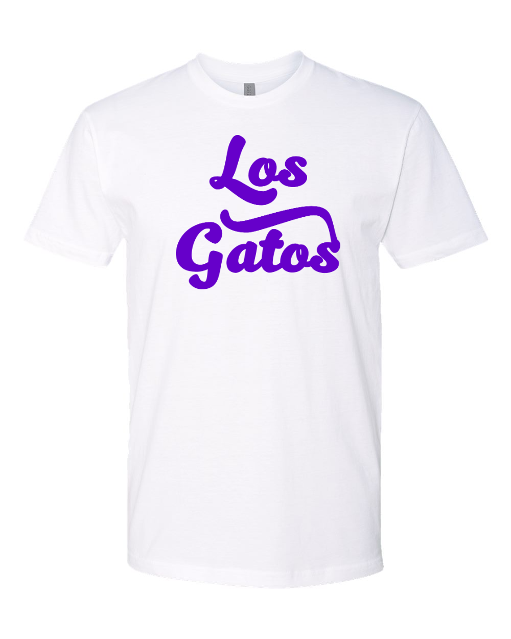 Next Level Unisex Cotton T-Shirt White front mockup