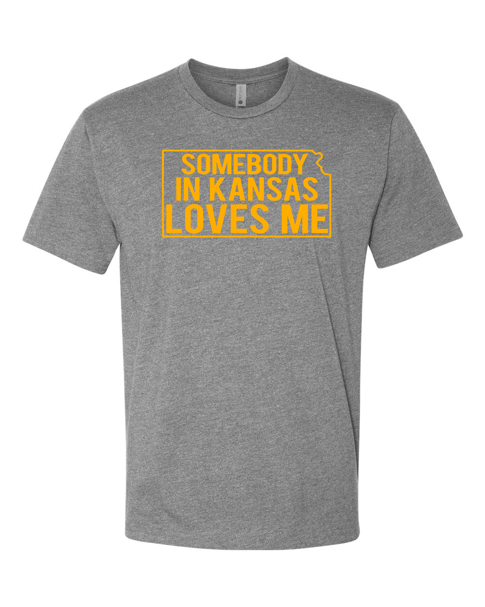 Next Level Unisex CVC T-Shirt Dark Heather Grey front mockup