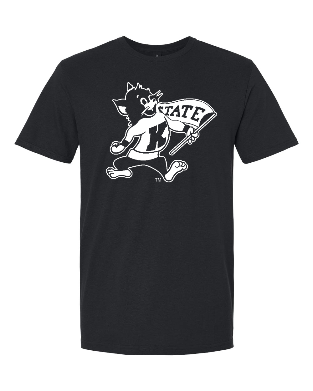 Gildan Unisex Softstyle® T-Shirt Black front mockup