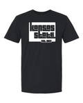 Gildan Unisex Softstyle® T-Shirt Black front mockup