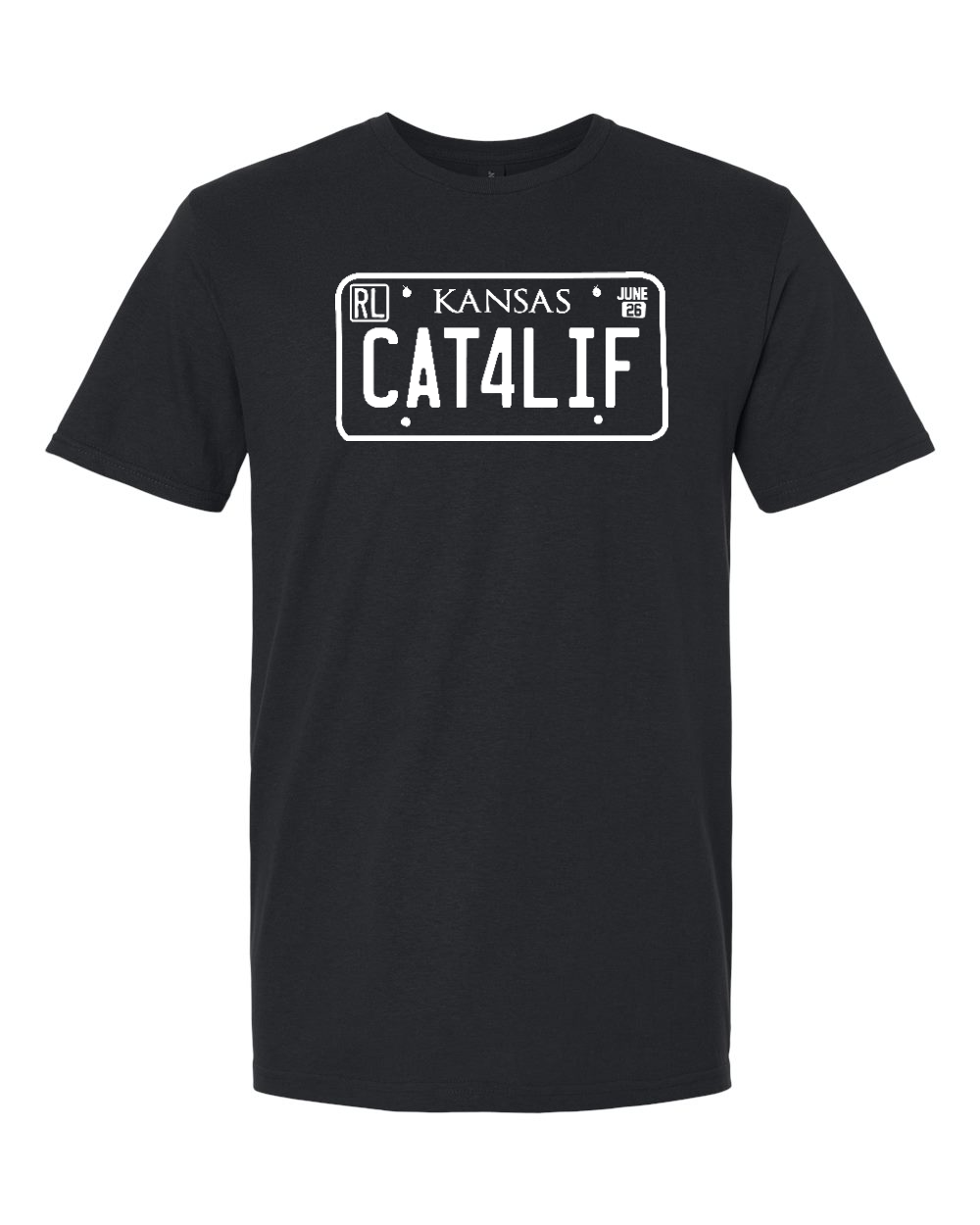 Gildan Unisex Softstyle® T-Shirt Black front mockup