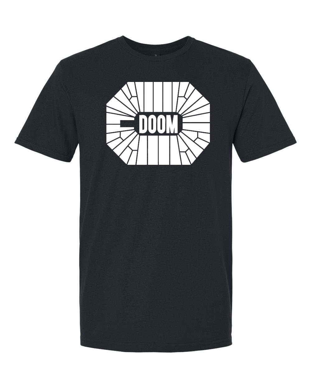 Gildan Unisex Softstyle® T-Shirt Black front mockup