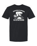 Gildan Unisex Softstyle® T-Shirt Black front mockup