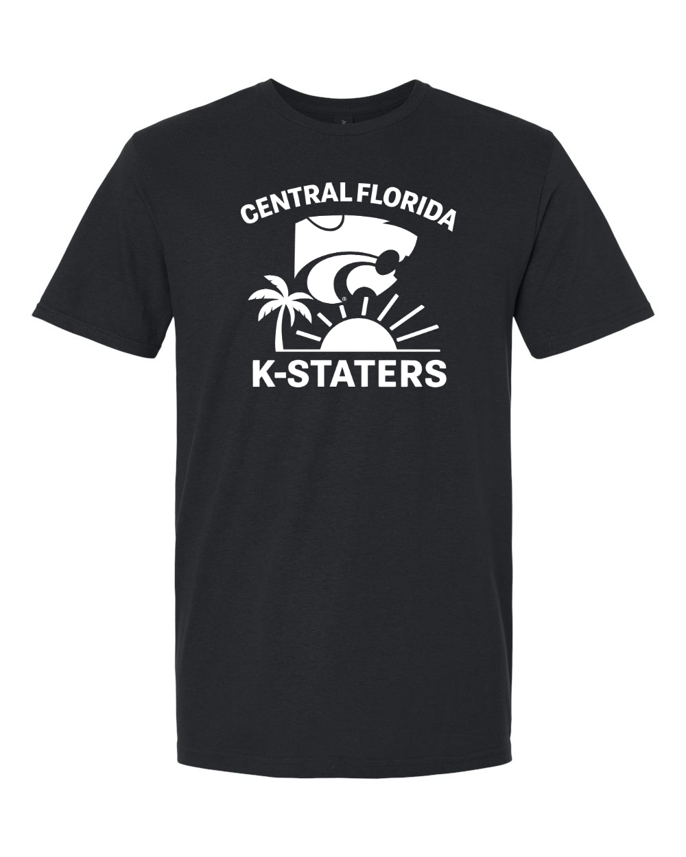 Gildan Unisex Softstyle® T-Shirt Black front mockup