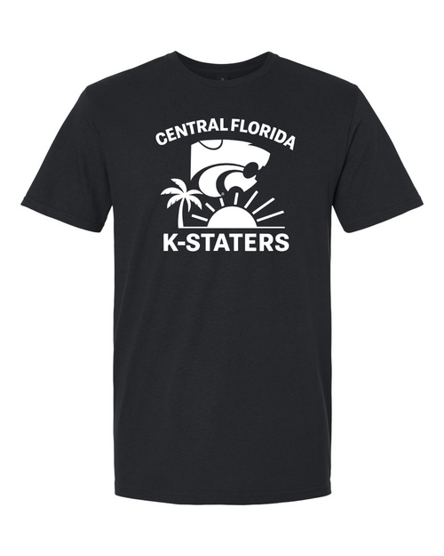Gildan Unisex Softstyle® T-Shirt Black front mockup