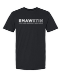 Gildan Unisex Softstyle® T-Shirt Black front mockup