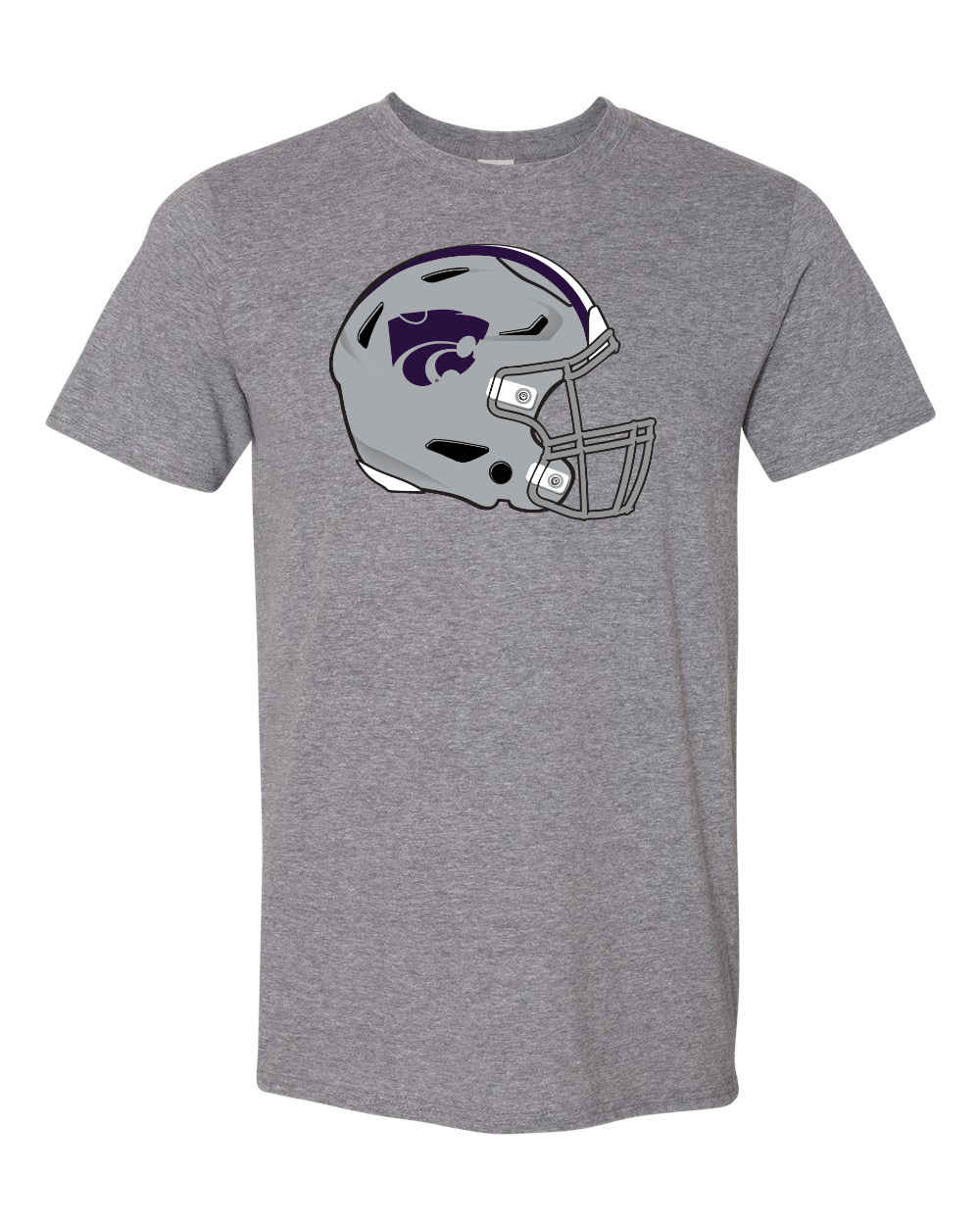 Gildan Unisex Softstyle® T-Shirt Graphite Heather front mockup