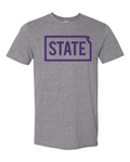 Gildan Unisex Softstyle® T-Shirt Graphite Heather front mockup