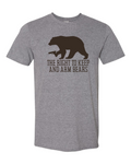 Gildan Unisex Softstyle® T-Shirt Graphite Heather front mockup
