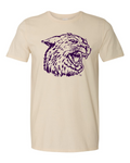 Gildan Unisex Softstyle® T-Shirt Natural front mockup