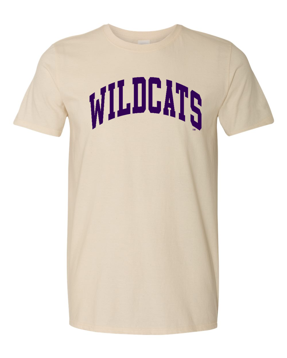 Gildan Unisex Softstyle® T-Shirt Natural front mockup