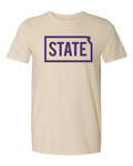 Gildan Unisex Softstyle® T-Shirt Natural front mockup