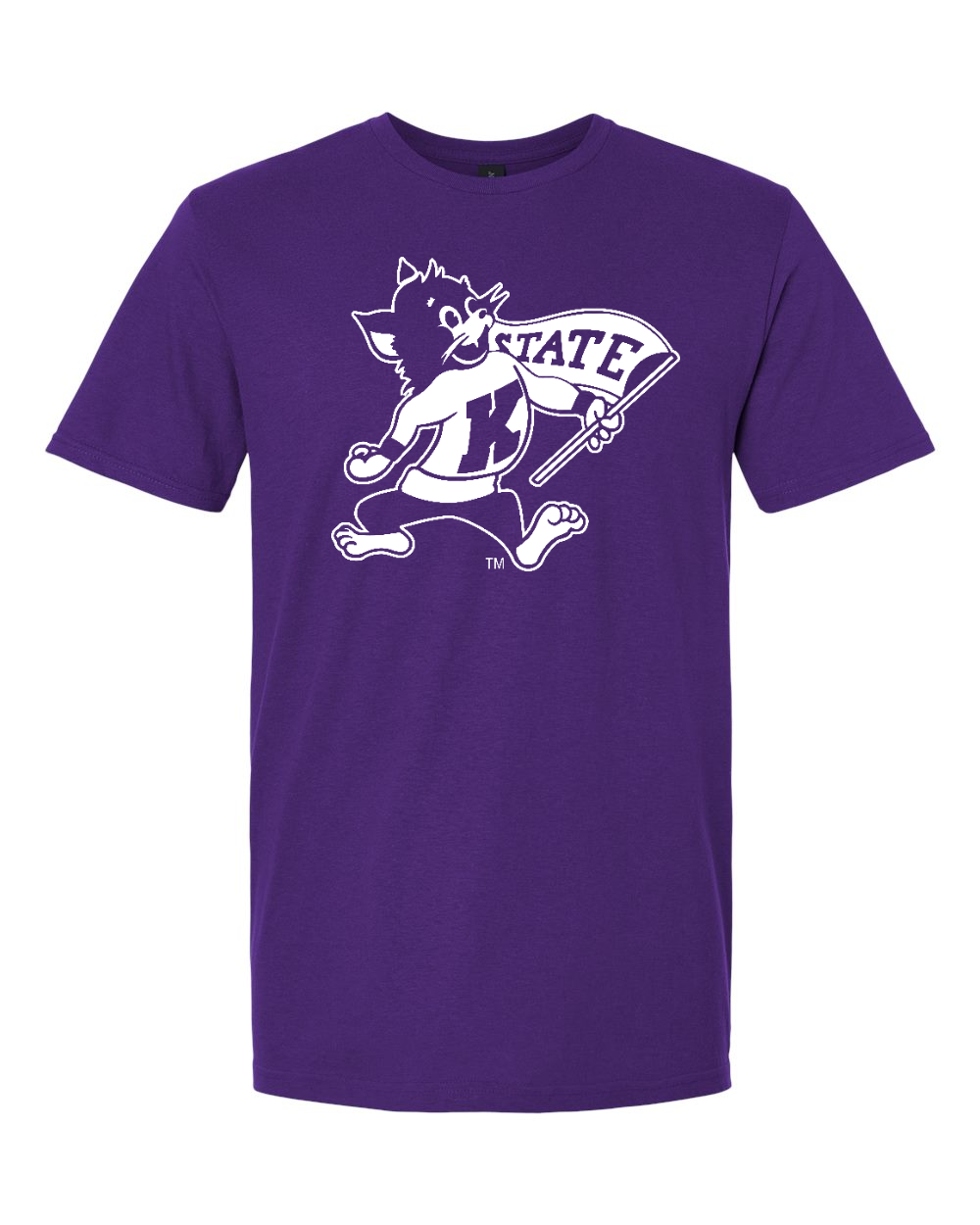 Gildan Unisex Softstyle® T-Shirt Purple front mockup