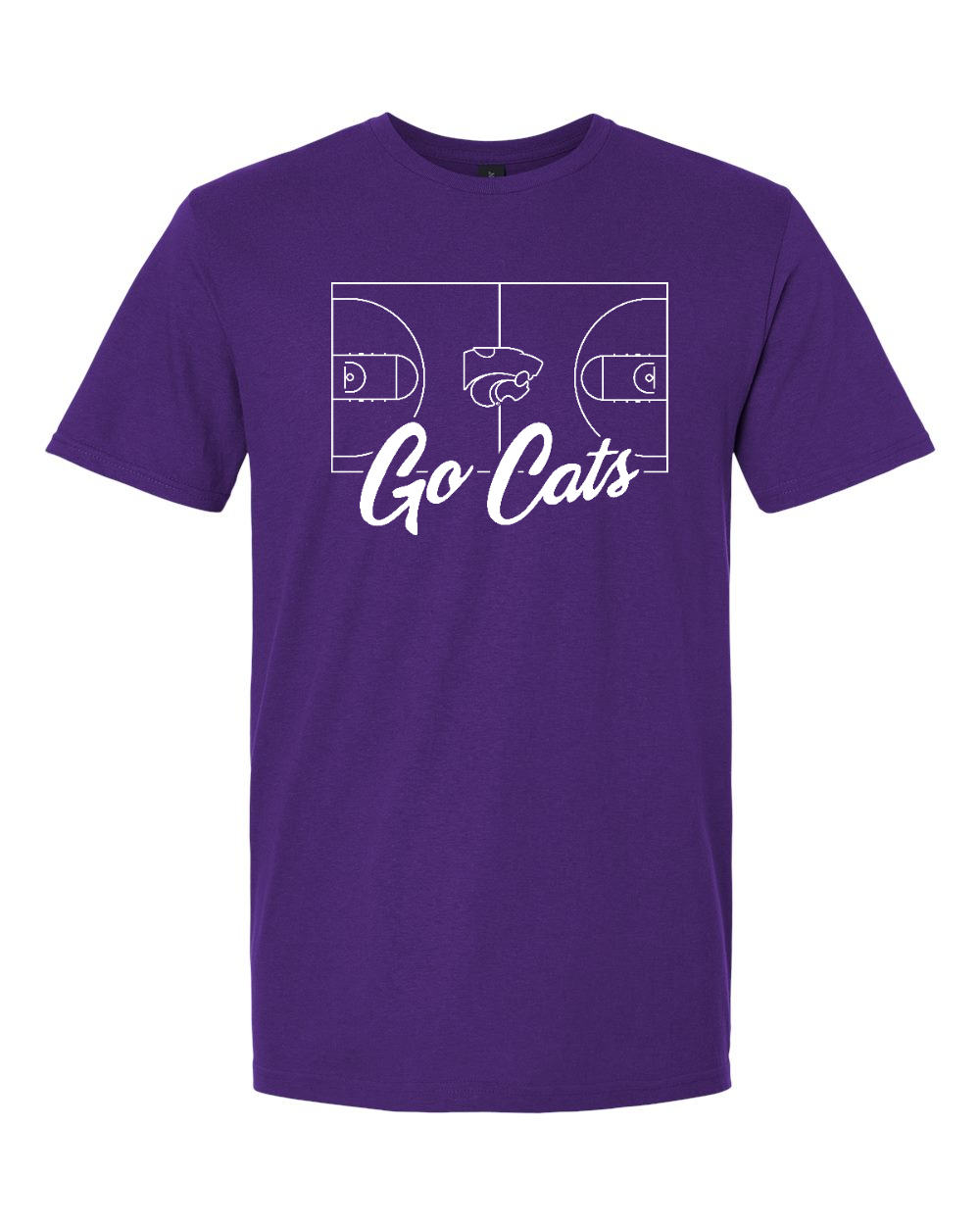 Gildan Unisex Softstyle® T-Shirt Purple front mockup