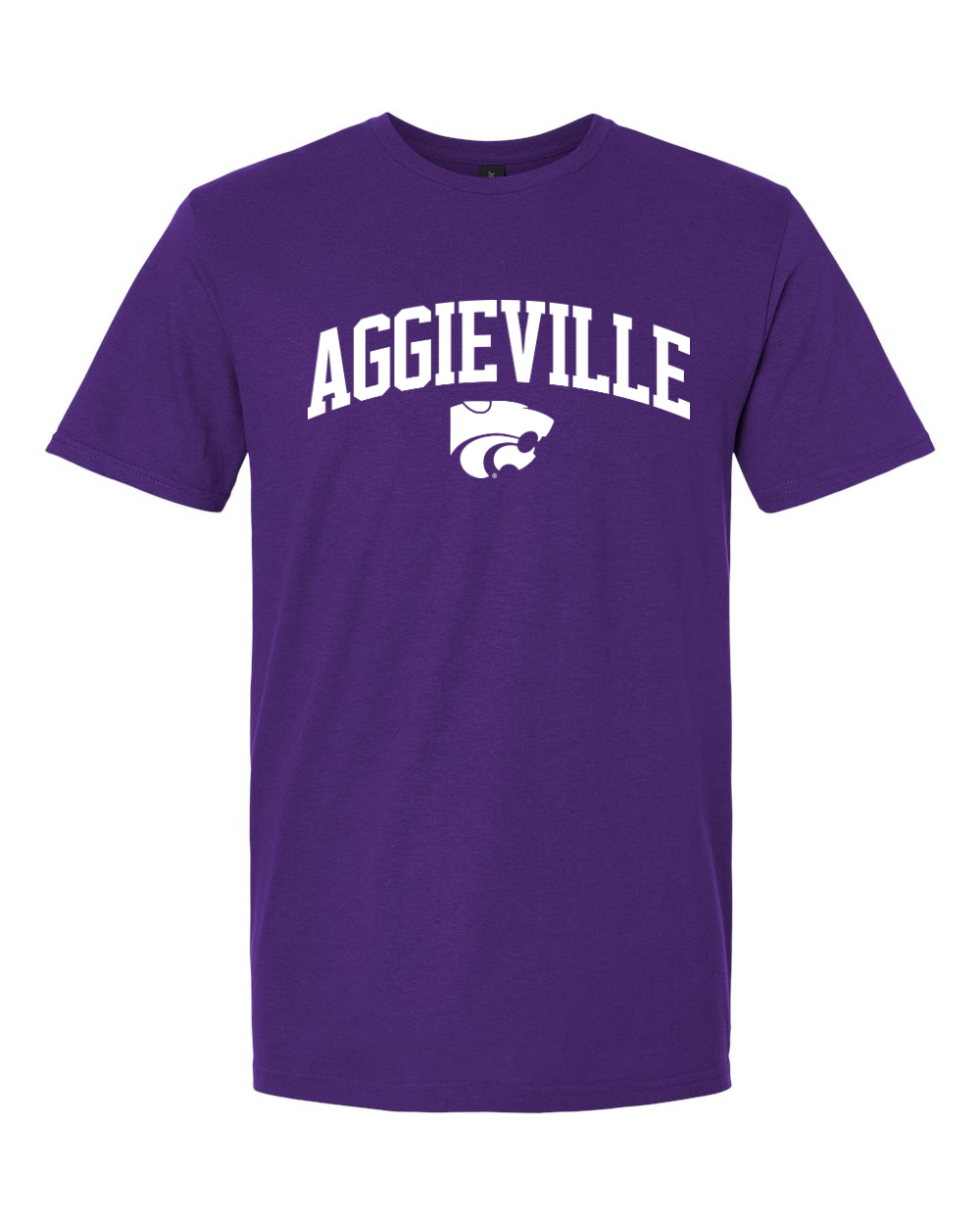 Gildan Unisex Softstyle® T-Shirt Purple front mockup