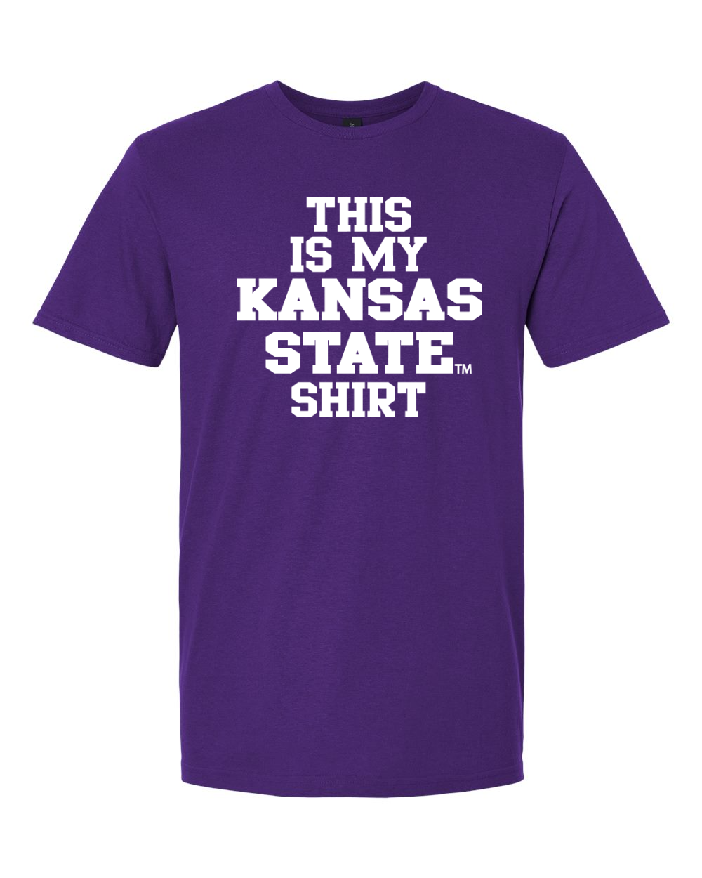 Gildan Unisex Softstyle® T-Shirt Purple front mockup
