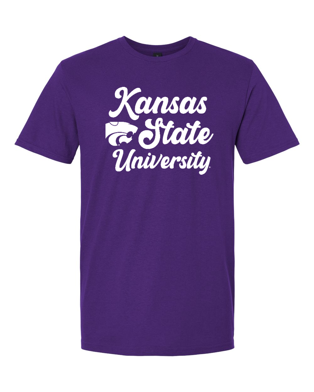 Gildan Unisex Softstyle® T-Shirt Purple front mockup