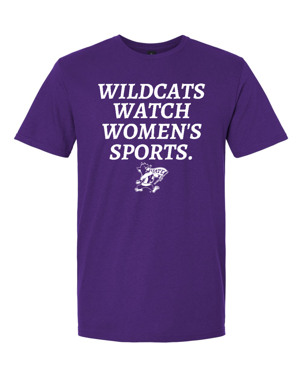 Gildan Unisex Softstyle® T-Shirt Purple front mockup