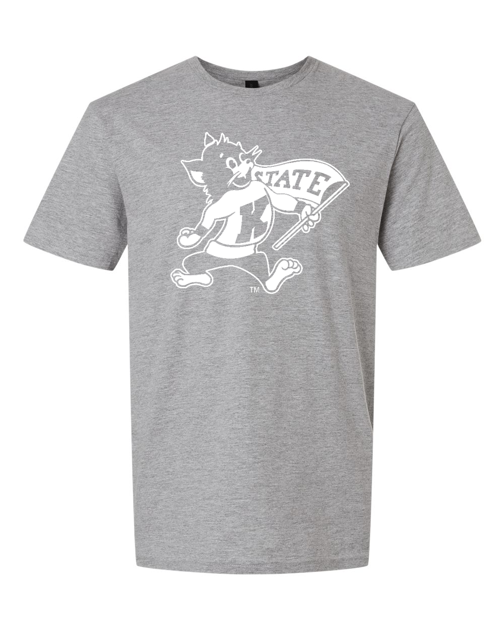 Gildan Unisex Softstyle® T-Shirt Sport Grey front mockup