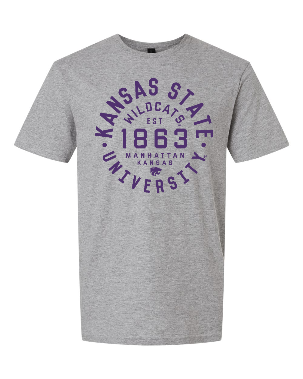 Gildan Unisex Softstyle® T-Shirt Sport Grey front mockup