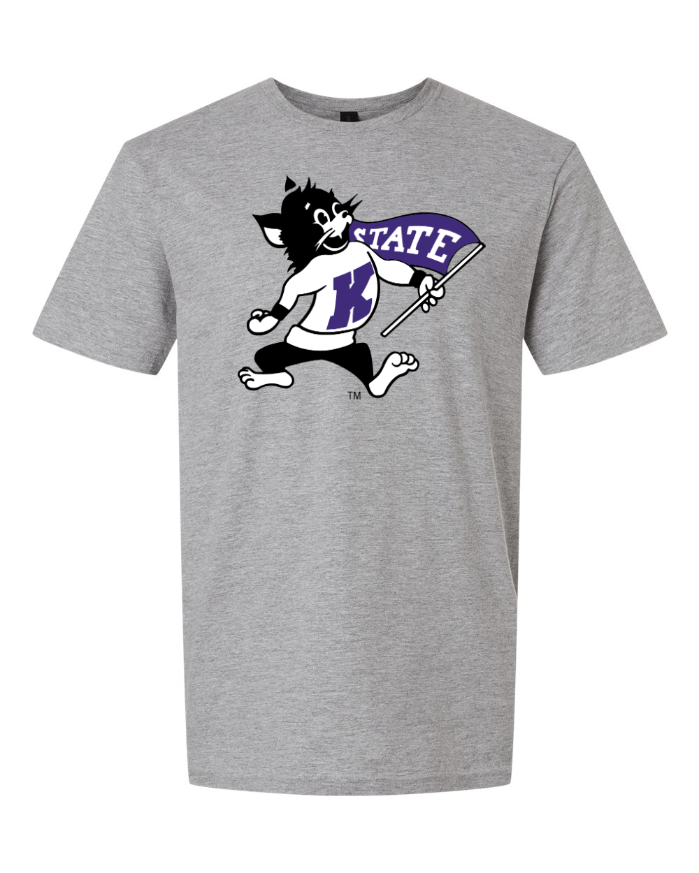 Gildan Unisex Softstyle® T-Shirt Sport Grey front mockup
