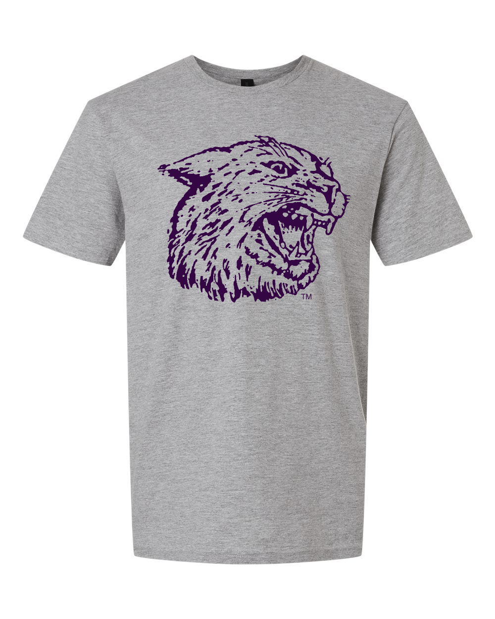 Gildan Unisex Softstyle® T-Shirt Sport Grey front mockup