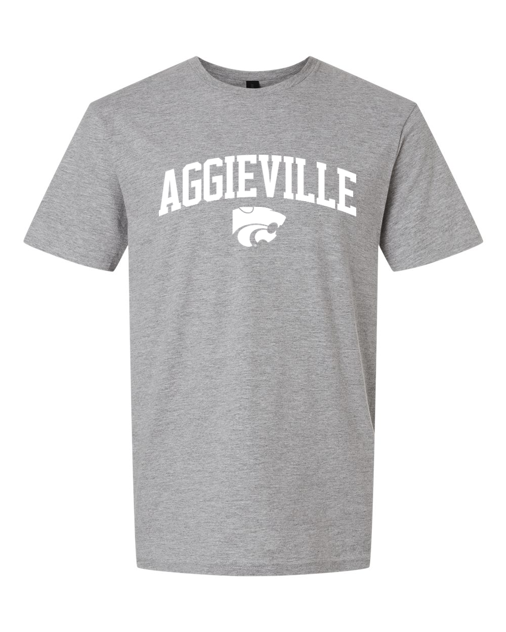 Gildan Unisex Softstyle® T-Shirt Sport Grey front mockup