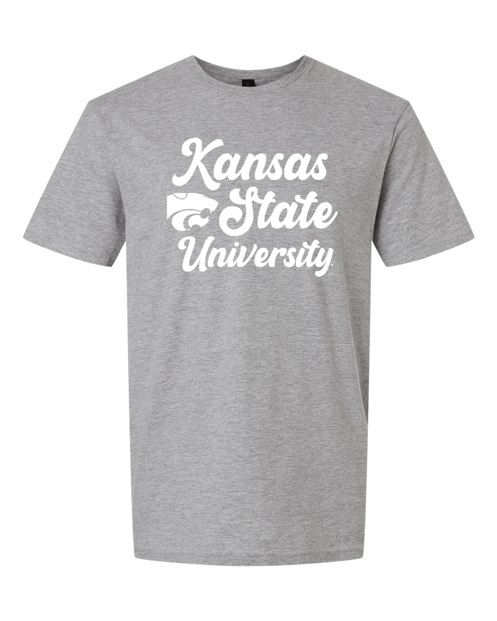 Gildan Unisex Softstyle® T-Shirt Sport Grey front mockup