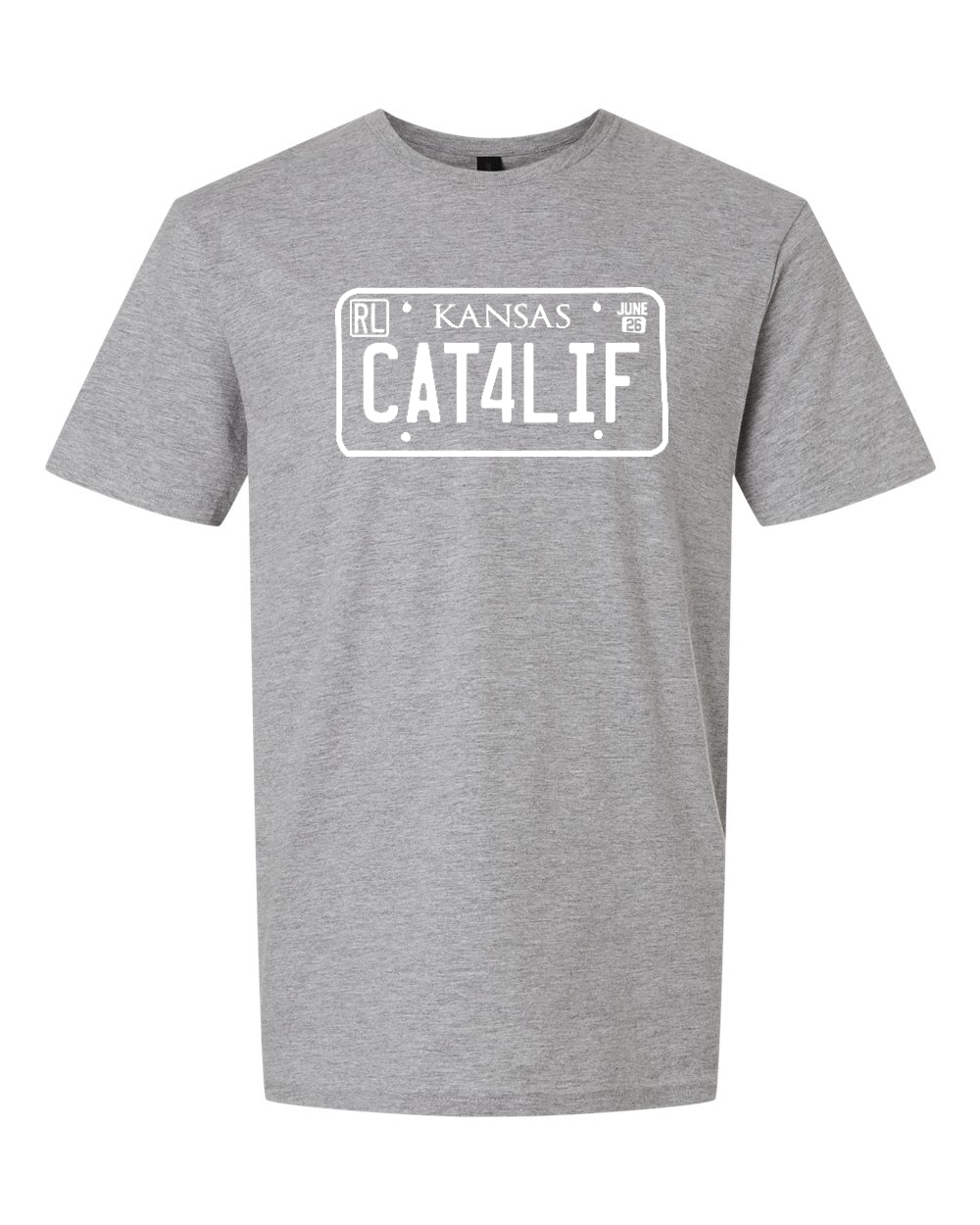 Gildan Unisex Softstyle® T-Shirt Sport Grey front mockup