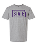 Gildan Unisex Softstyle® T-Shirt Sport Grey front mockup