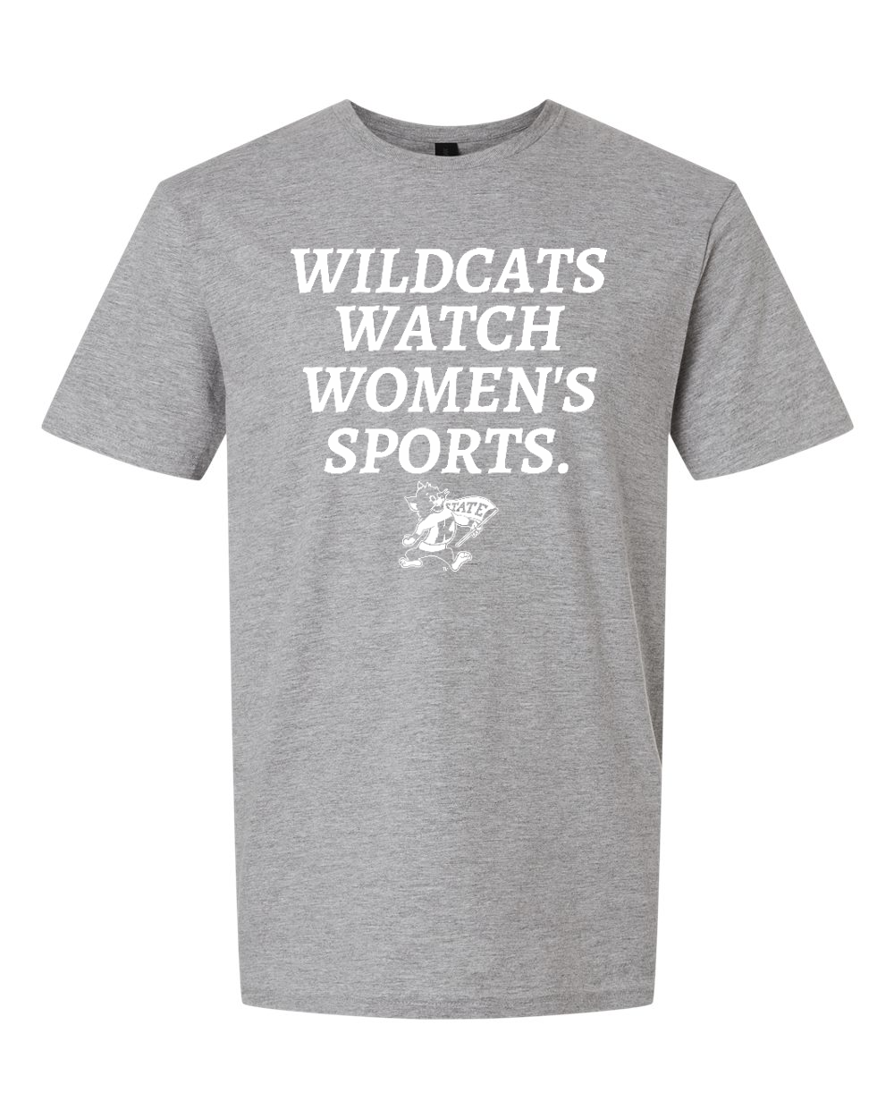 Gildan Unisex Softstyle® T-Shirt Sport Grey front mockup