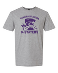 Gildan Unisex Softstyle® T-Shirt Sport Grey front mockup