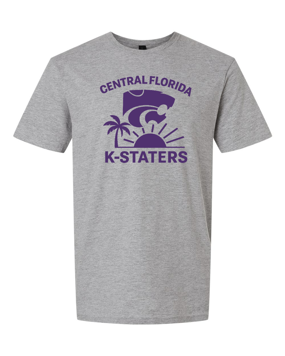 Gildan Unisex Softstyle® T-Shirt Sport Grey front mockup
