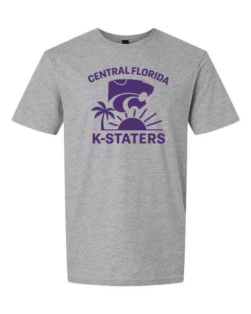 Gildan Unisex Softstyle® T-Shirt Sport Grey front mockup